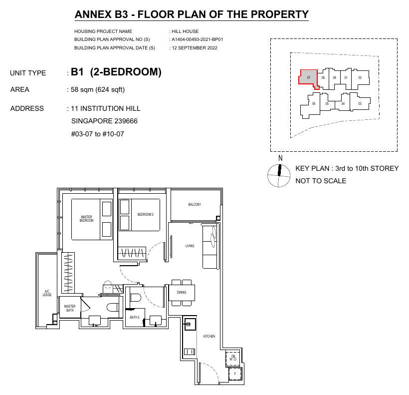 2-Bedroom, Type B1
