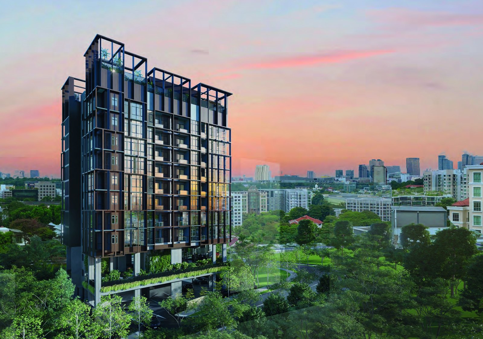 Hill House at dusk (artist’s impression)