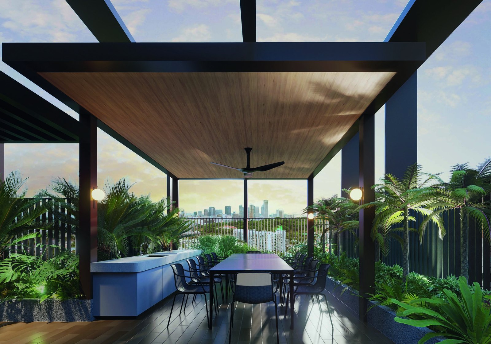 Sky garden dining (artist’s impression)